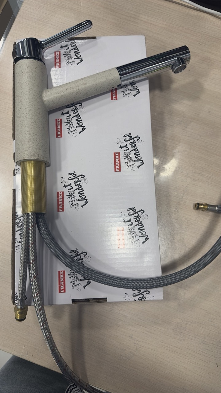 в продаже Смеситель для кухни Franke Orbit Pull Out Бежевый [115.0623.136] уценка - фото 3