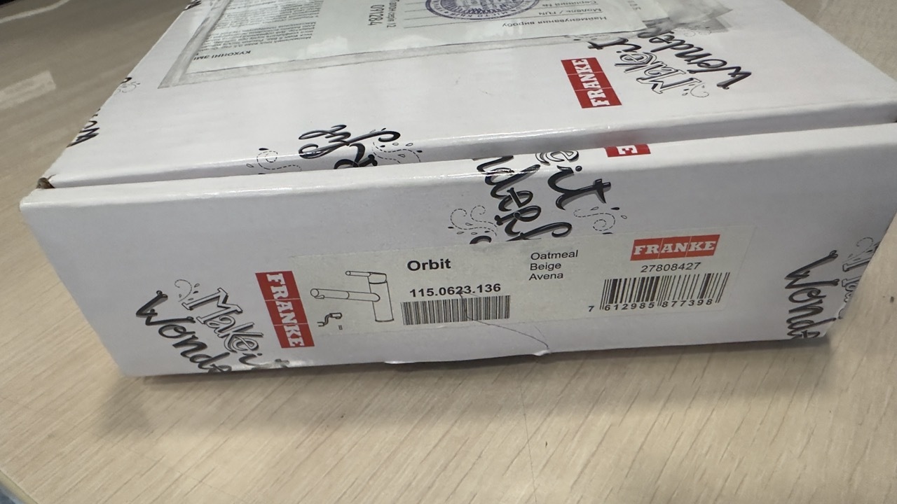 Смеситель для кухни Franke Orbit Pull Out Бежевый [115.0623.136] уценка отзывы - изображения 5