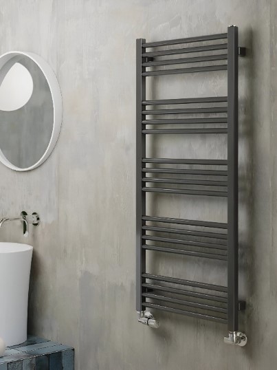 Рушникосушка Terma Fiona 1140x530 (WLFIN114053KSMAE8MOAMX4) ціна 17435 грн - фотографія 2