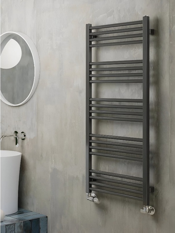 Рушникосушка Terma Fiona 1140x530 (WLFIN114053K9M5E8MOAMX2) ціна 17435 грн - фотографія 2