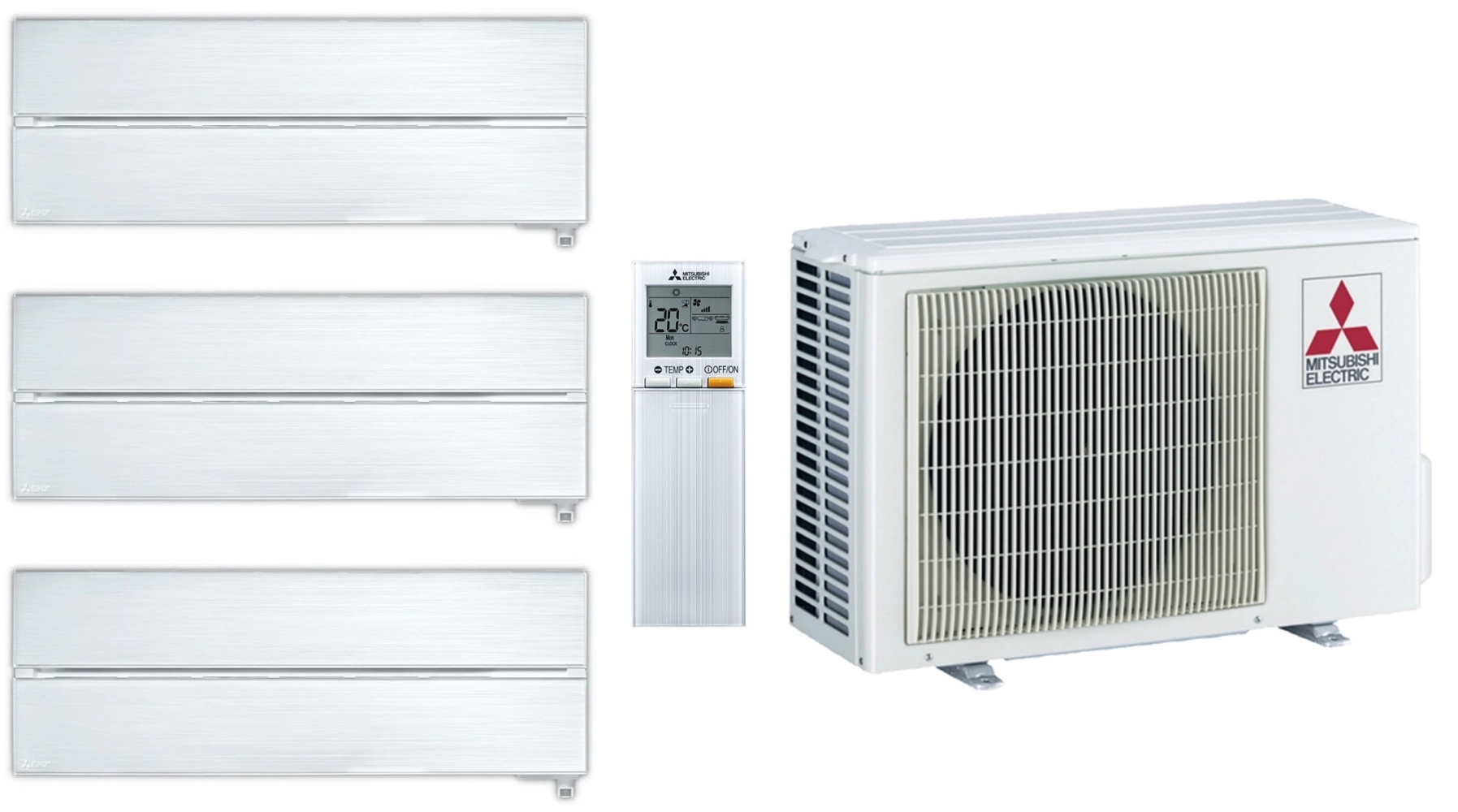 Mitsubishi Electric Premium Pearl white Multi 68 (6+9+9)