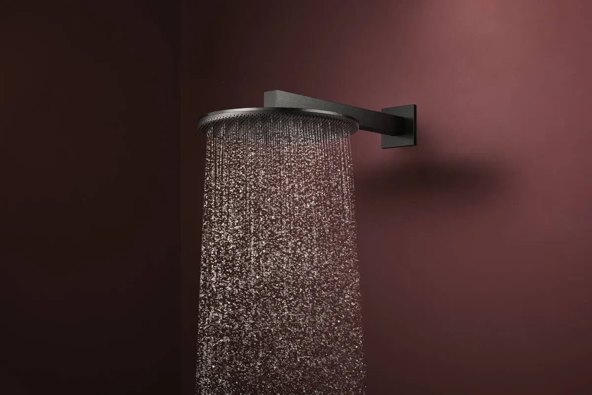 в продажу Верхній душ Hansgrohe Raindance Alive S 300 2jet з тримачем Brushed Black Chrome 24540340 - фото 3