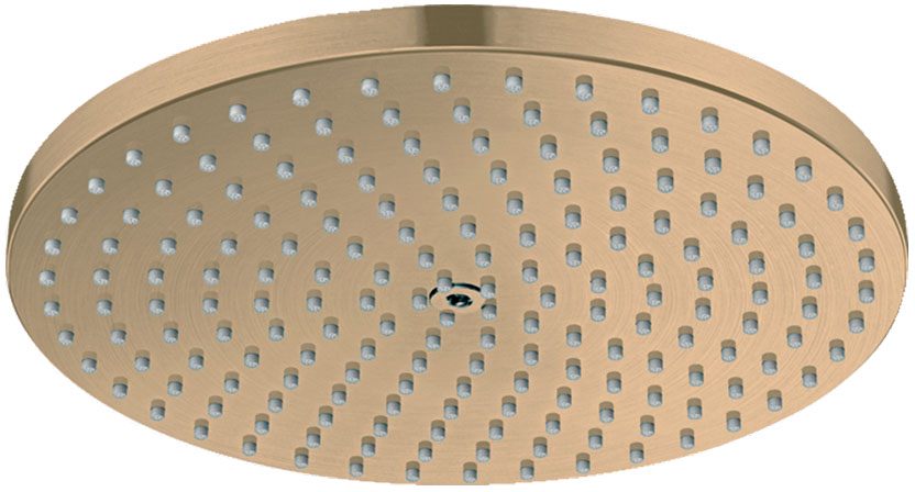 Hansgrohe Raindance S 240 Showerpipe PowderRain EcoSmart 1jet Brushed Bronze 27624140