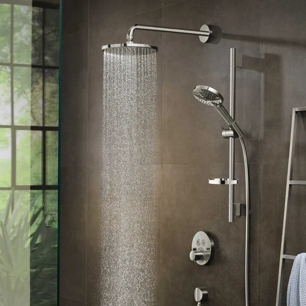 в продажу Верхній душ Hansgrohe Raindance S 240 Showerpipe PowderRain EcoSmart+ 1jet Chrome 28821000 - фото 3