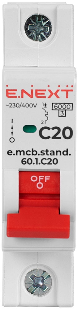 E.NEXT e.mcb.stand.60.1.C20 (s002109)