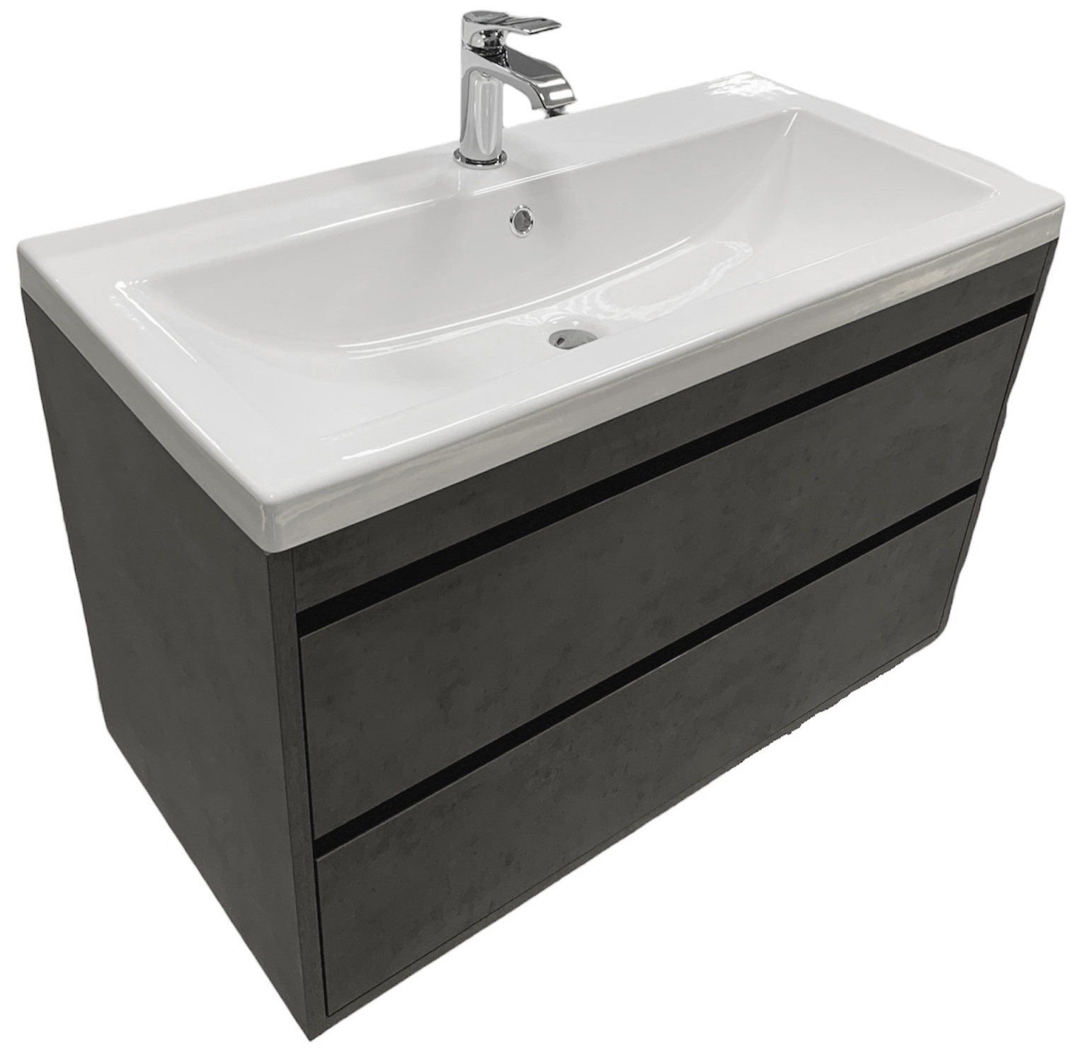 Умивальник Adamant Cers White 90 (100001504) зовнішній вигляд - фото 9