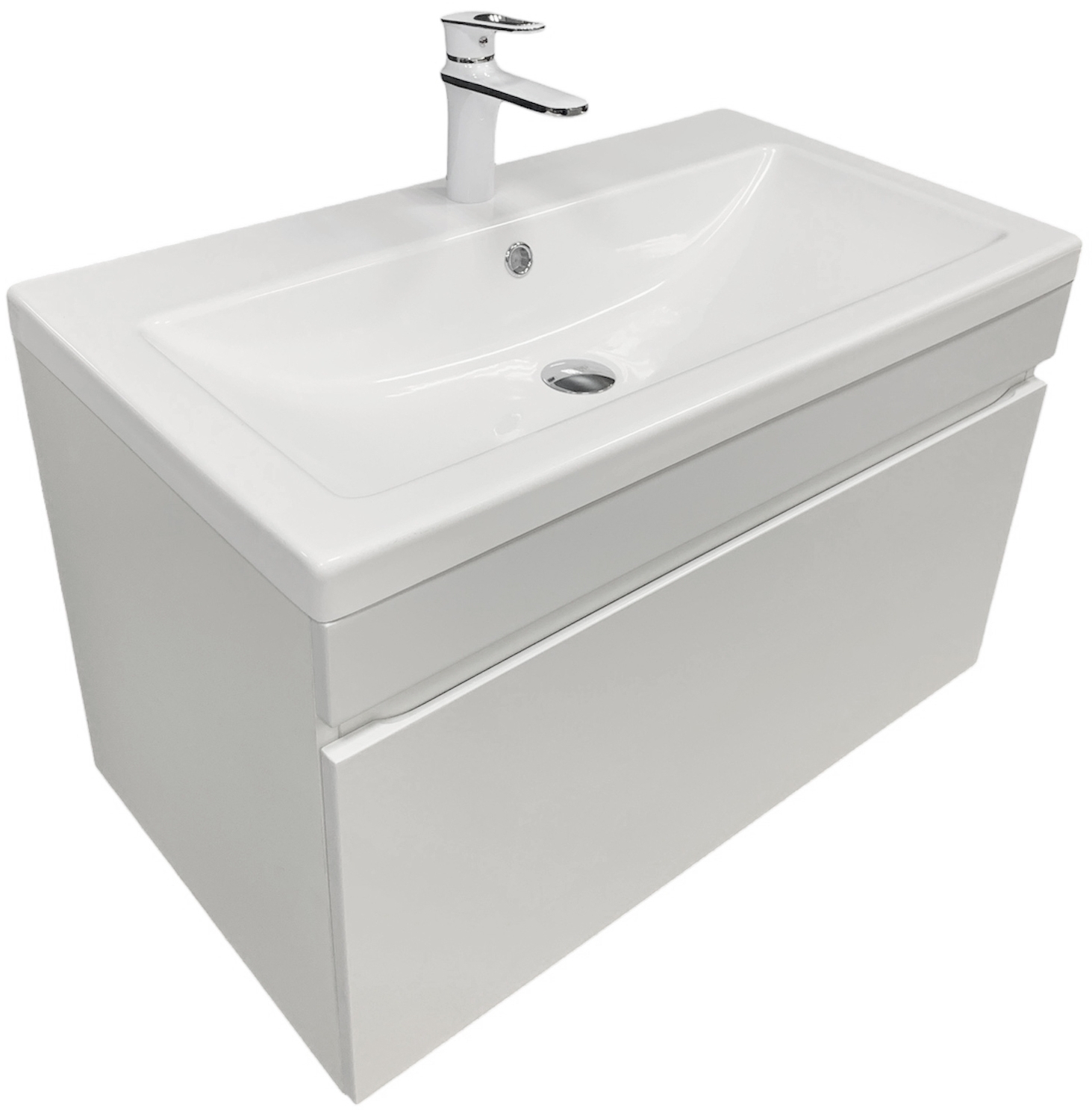 Умивальник Adamant Cers White 80 (4824296202301) зовнішній вигляд - фото 9