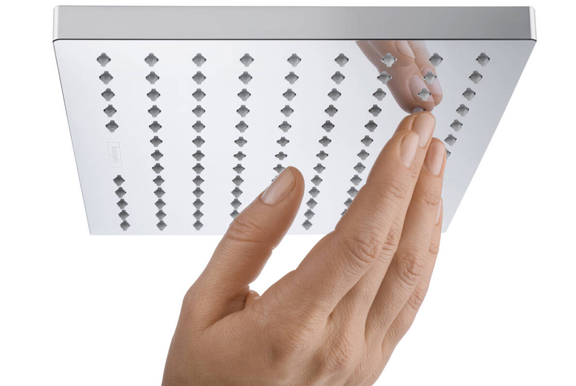 Верхній душ Hansgrohe Vernis Shape 230 1jet EcoSmart Chrome 26283000 ціна 6964 грн - фотографія 2