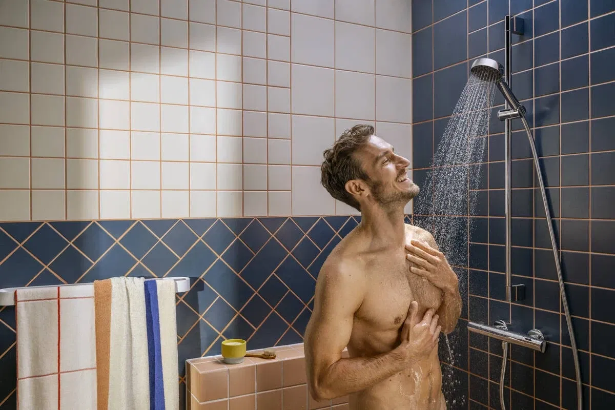 в продаже Душевой набор Hansgrohe Activera Select S 1jet EcoSmart 90 см Chrome 28042000 - фото 3