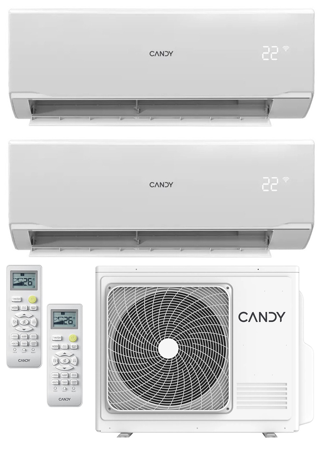 Ціна комплект мультиспліт системи Candy Pura Multi 14000 в Києві