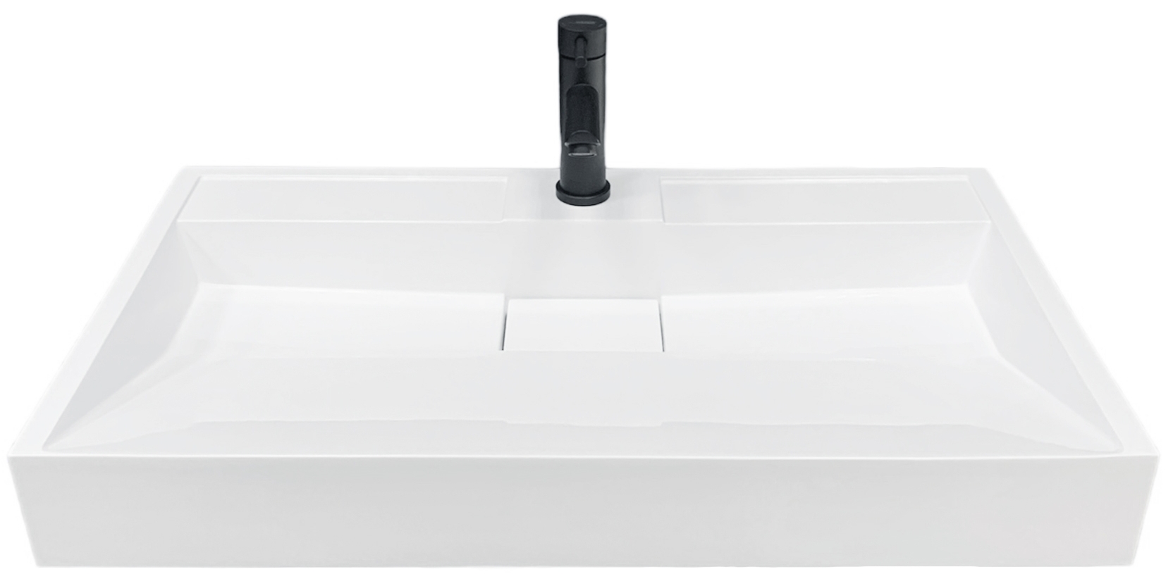 Умивальник Adamant Vision 80 White (4824296204201) ціна 6100 грн - фотографія 2