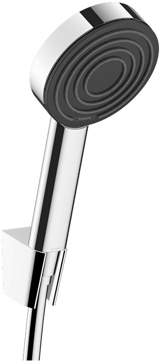 Душовий набір Hansgrohe Pulsify 105 1jet EcoSmart+ Porter Chrome 24307000