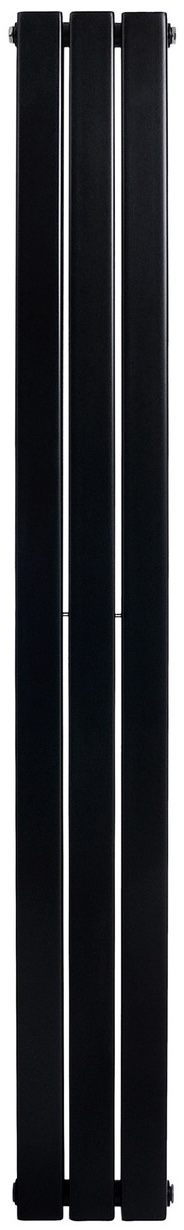 Радіатор для опалення ArttiDesign Livorno II 3/1600/204/50 чорний матовий (LV II.3.160.20.5.B) ціна 7020 грн - фотографія 2
