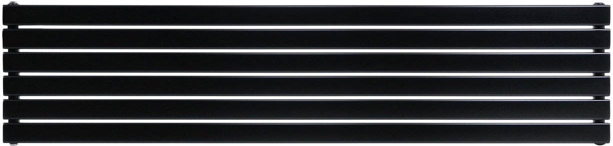 Радіатор для опалення ArttiDesign Livorno II G 6/408/2200/50 чорний матовий (LV II.G.6.40.220.5.B) ціна 15336 грн - фотографія 2