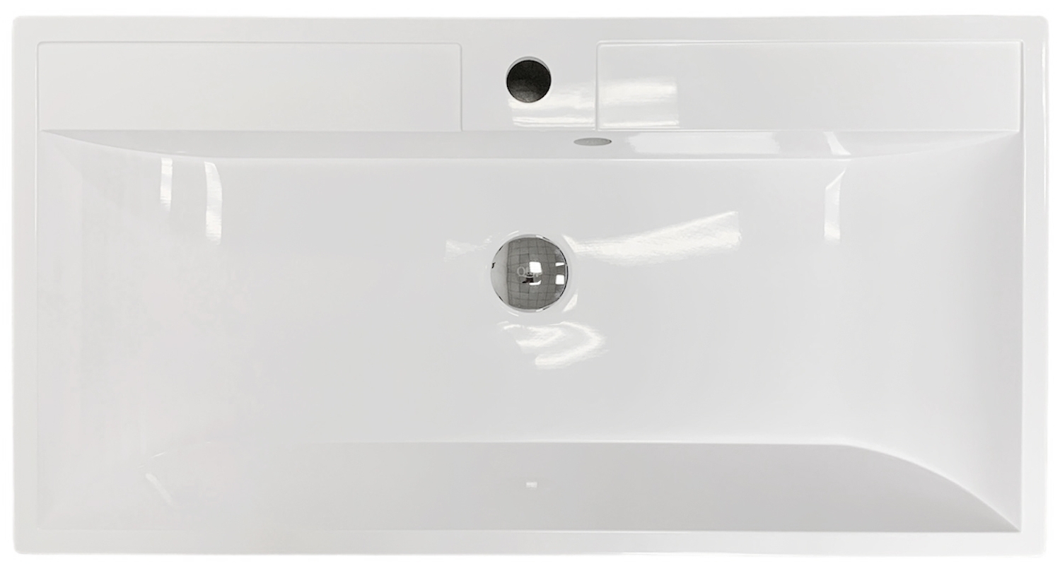 Умивальник Adamant Streng New 80 White (100002841) ціна 6600 грн - фотографія 2