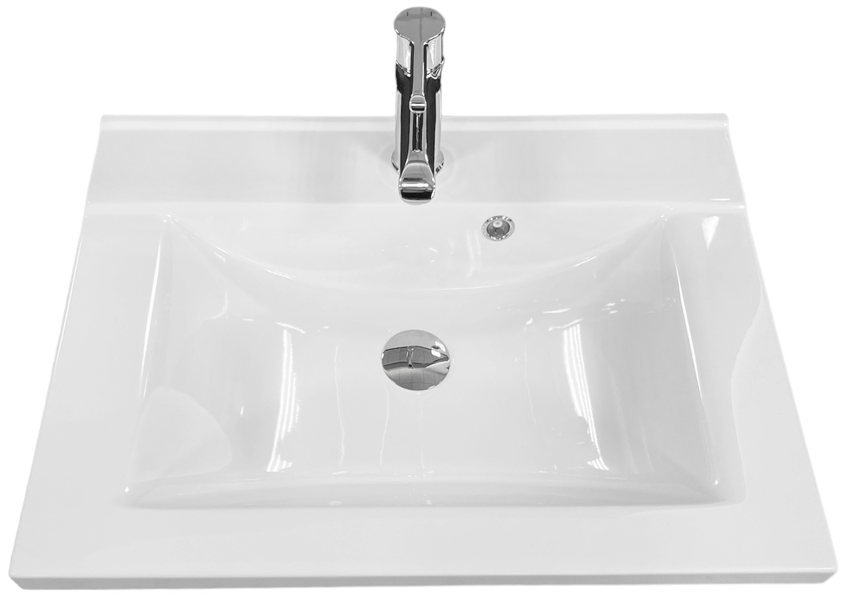 Умивальник Adamant Quanto White 60 (4824296206101) ціна 3050 грн - фотографія 2