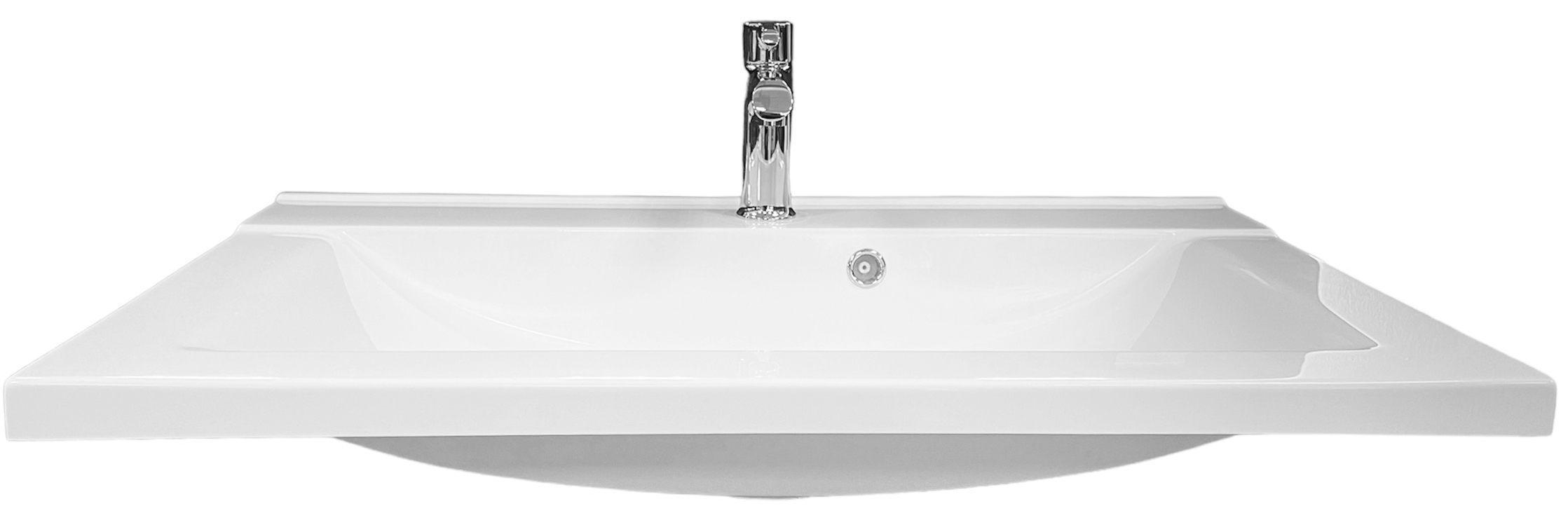 Умивальник Adamant Quanto White 80 (4824296206301) ціна 4050 грн - фотографія 2