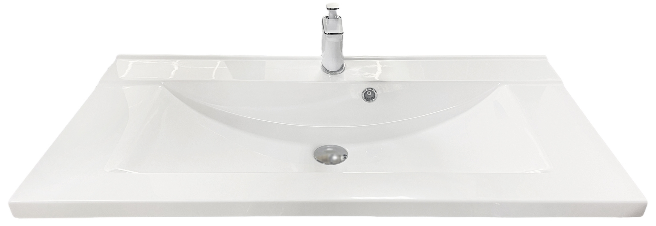 Умивальник Adamant Quanto White 100 (4824296107201) ціна 4900 грн - фотографія 2