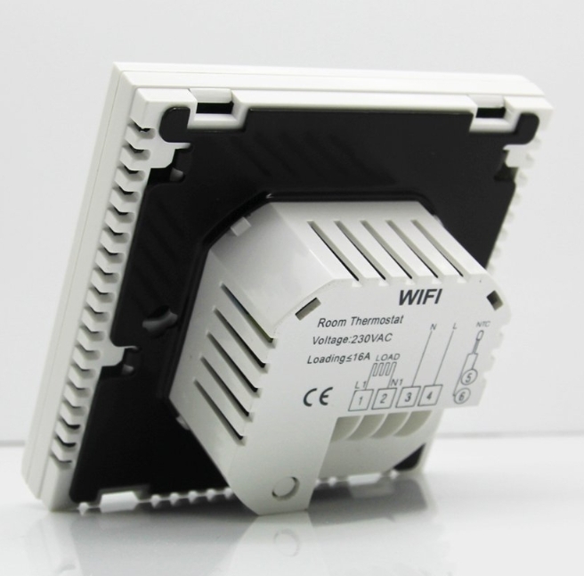 ᐉ Терморегулятор EcoTerm SN WI-FI White купить по цене 3 350 грн. в ...