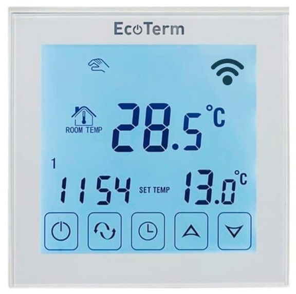 Терморегулятор EcoTerm SEN WI-FI White