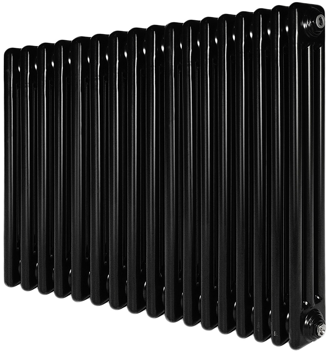 Радиатор для отопления ArttiDesign Bari III G 17/600/785/50 черный матовый (BR III G.17.60.78.5.B)