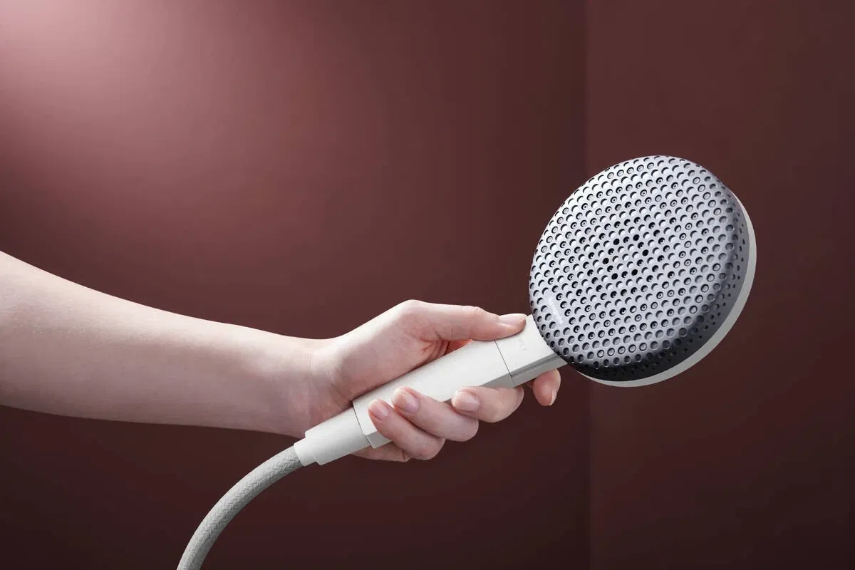 Душевой набор Hansgrohe Raindance Alive Select S 3jet EcoSmart 90 см S Matt White 24603700 цена 18469 грн - фотография 2