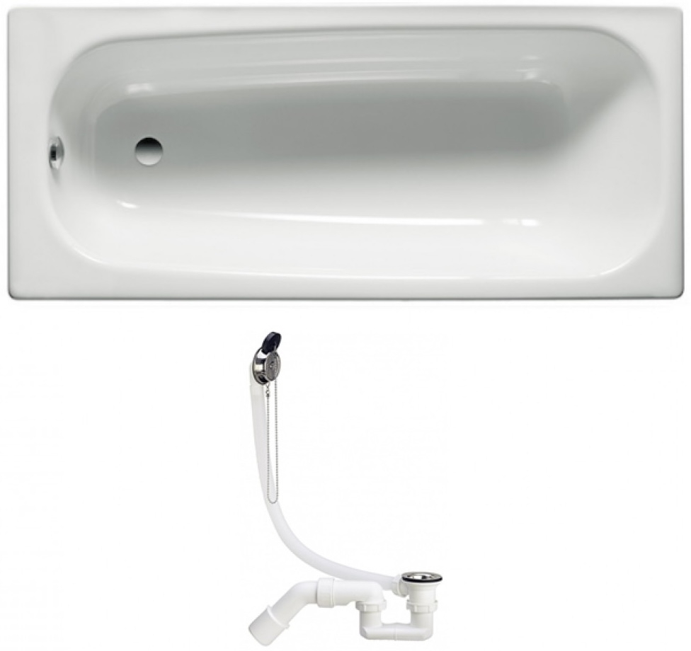 Roca Contesa 170x70 + simplex сифон для ванни (A235860000+311537)