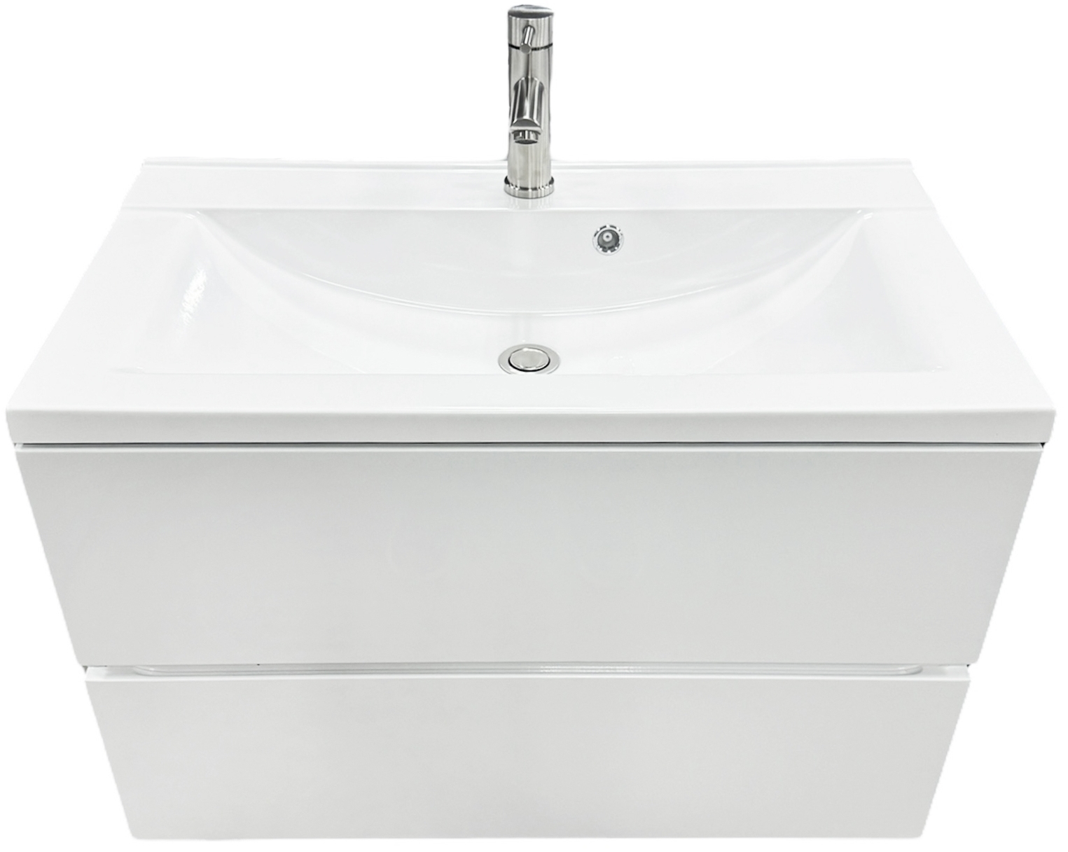 Набір для ванної Adamant Quanto 80 з сифоном Click-Clack + змішувач (4824296208201) відгуки - зображення 5