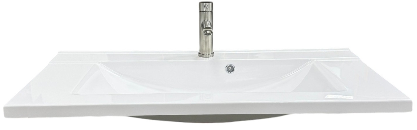 в продажу Набір для ванної Adamant Quanto 100 з сифоном Click-Clack + змішувач (4824296207901) - фото 3