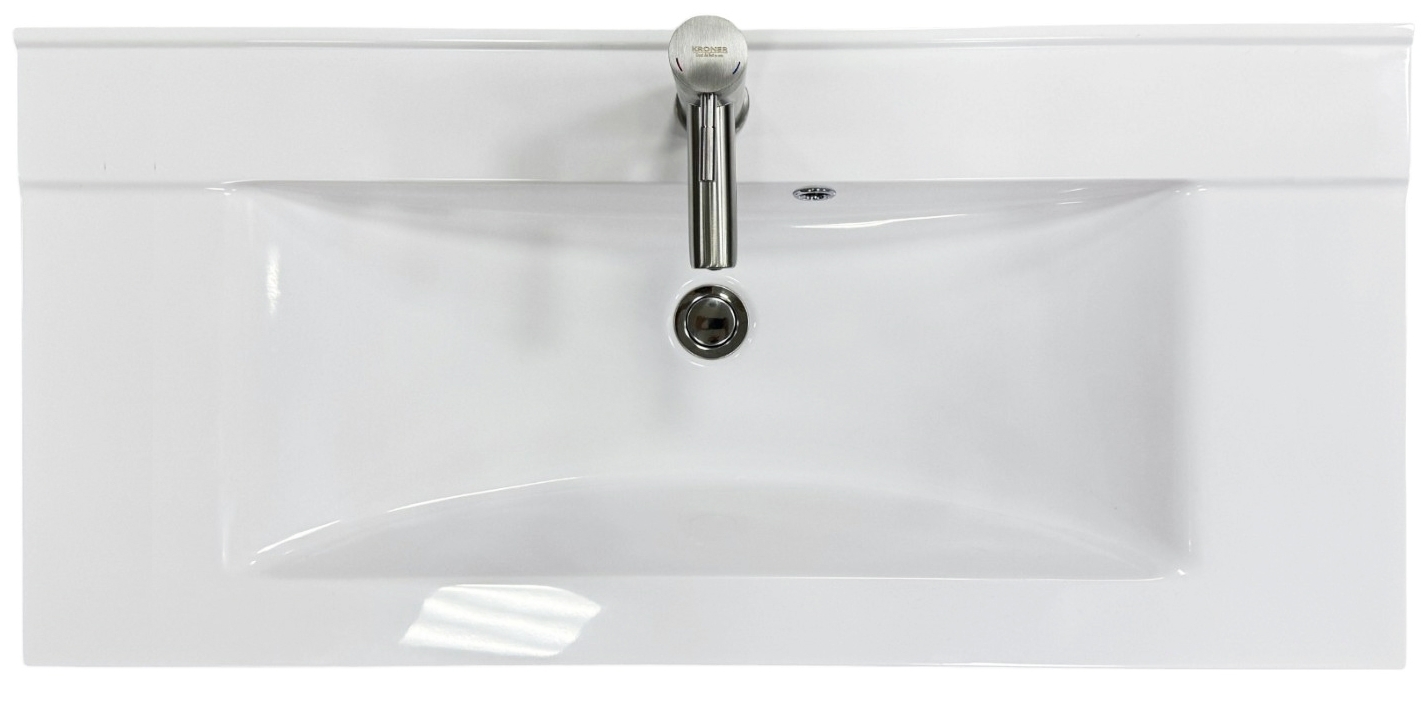 продаємо Adamant Quanto 100 з сифоном Click-Clack + змішувач (4824296207901) в Україні - фото 4