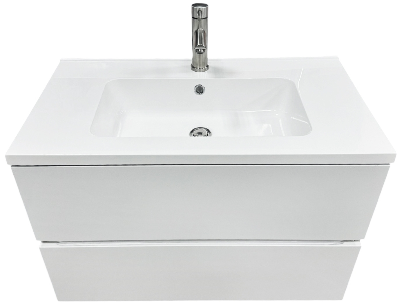 Набір для ванної Adamant Flat 80 з сифоном Click-Clack + змішувач (4824296207801) відгуки - зображення 5