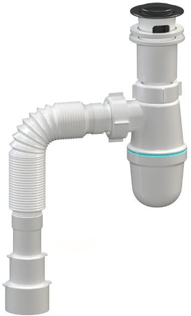 Набір для ванної Adamant Flat 60 з сифоном Click-Clack + змішувач (4824296207701) зовнішній вигляд - фото 9