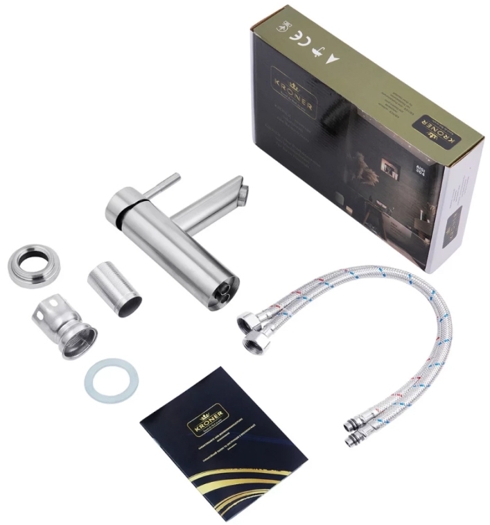 Набір для ванної Adamant Flat 120L з сифоном Click-Clack + змішувач (4824296208601) інструкція - зображення 6