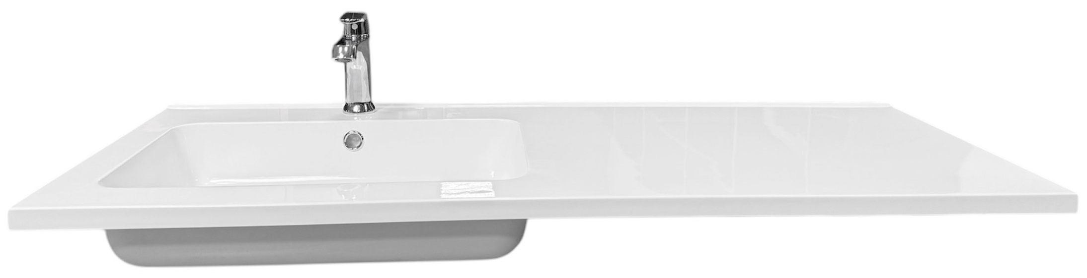 продаємо Adamant Flat 120L з сифоном Click-Clack + змішувач (4824296208601) в Україні - фото 4