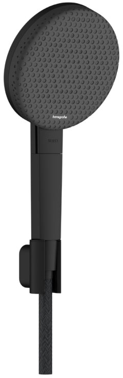 Душевой набор Hansgrohe Raindance Alive Select S 3jet EcoSmart Porter 160 см Matt Black 24611670