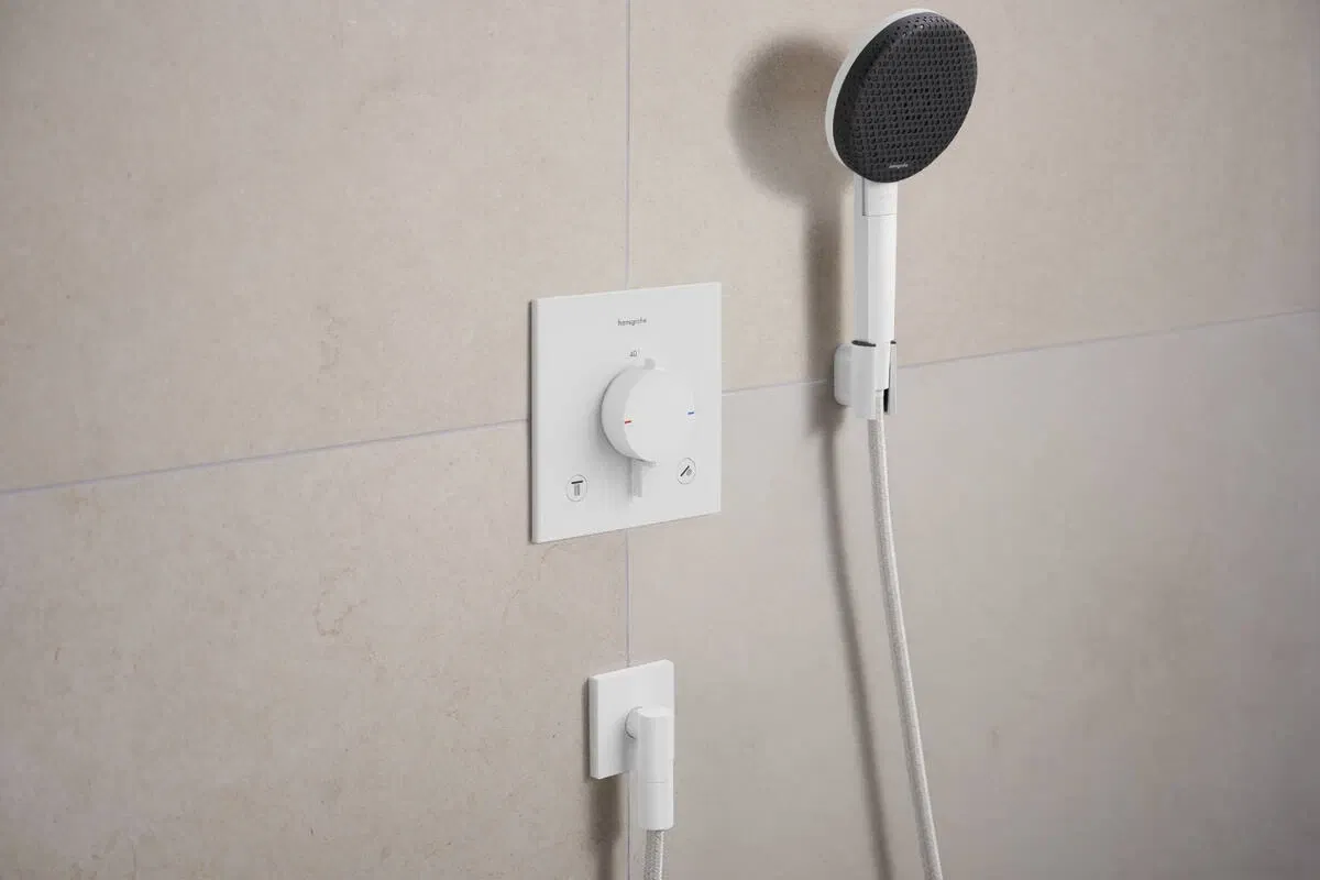 Душевой набор Hansgrohe Raindance Alive Select S 3jet EcoSmart Porter 160 см Matt White 24611700 характеристики - фотография 7