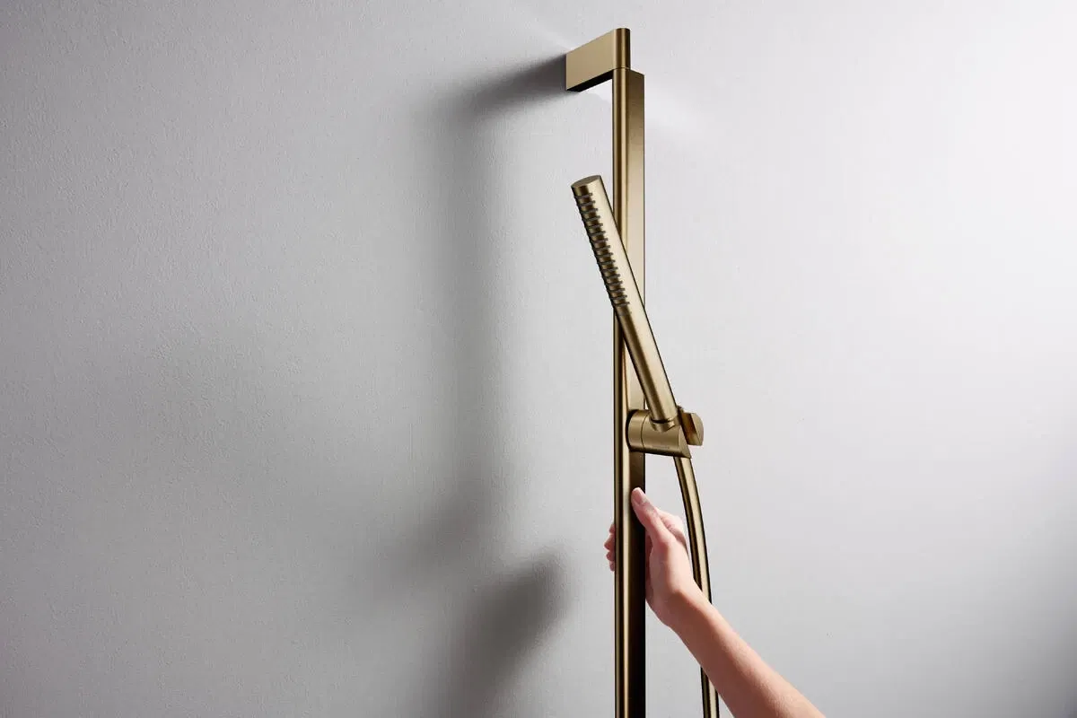 Лійка для ручного душу Hansgrohe Pulsify S 100 1jet EcoSmart+ Polished Gold Optic 24126990 відгуки - зображення 5