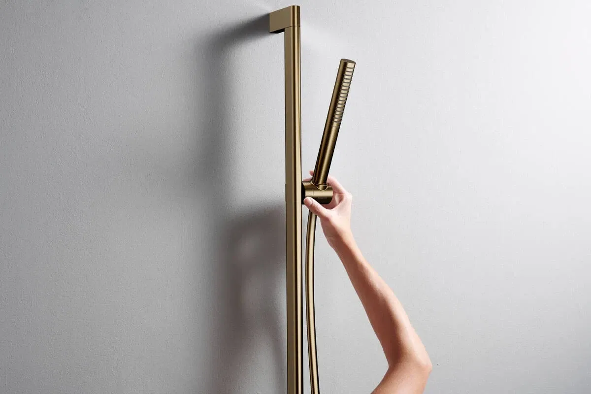 Лійка для ручного душу Hansgrohe Pulsify S 100 1jet EcoSmart+ Polished Gold Optic 24126990 інструкція - зображення 6