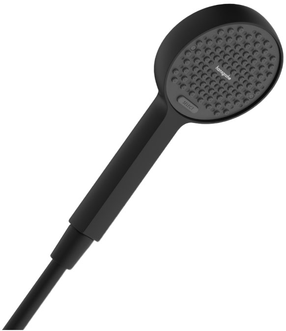 Лійка для ручного душу Hansgrohe Activera Select S 2jet EcoSmart Matt Black 28033670
