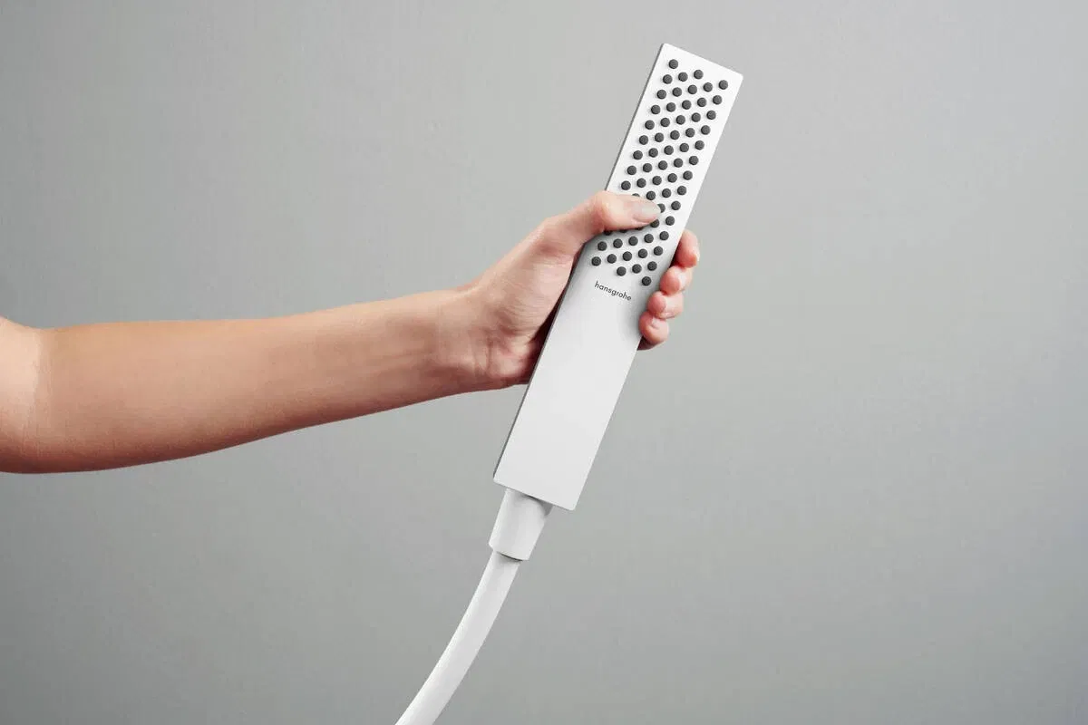 Лійка для ручного душу Hansgrohe Pulsify E 100 1jet EcoSmart Matt White 24320700 ціна 4686 грн - фотографія 2