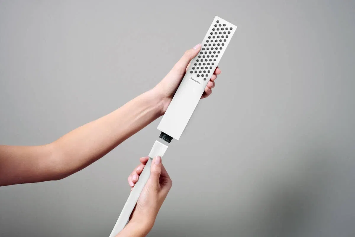 в продажу Лійка для ручного душу Hansgrohe Pulsify E 100 1jet EcoSmart Matt White 24320700 - фото 3