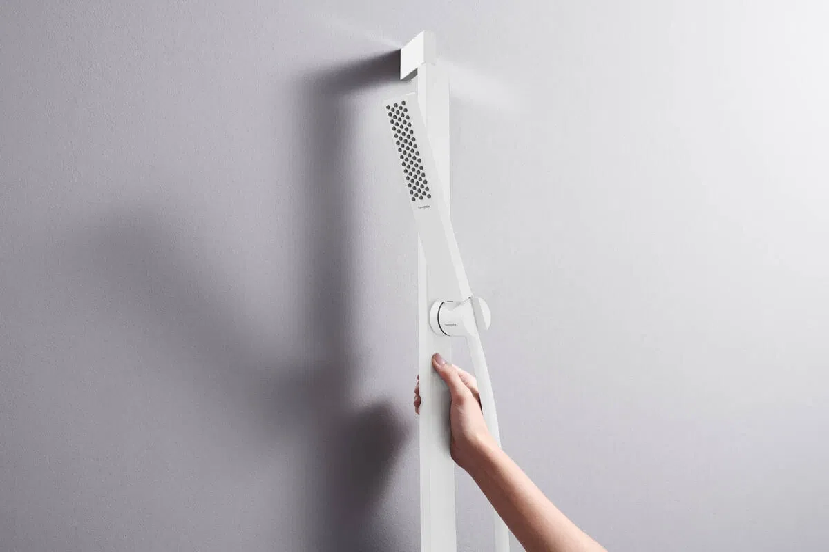 Лійка для ручного душу Hansgrohe Pulsify E 100 1jet EcoSmart Matt White 24320700 характеристики - фотографія 7