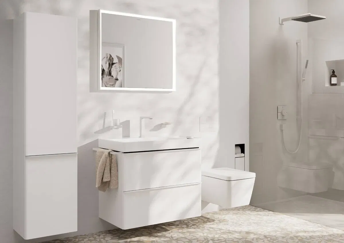 Лійка для ручного душу Hansgrohe Pulsify E 100 1jet EcoSmart Matt White 24320700 зовнішній вигляд - фото 9
