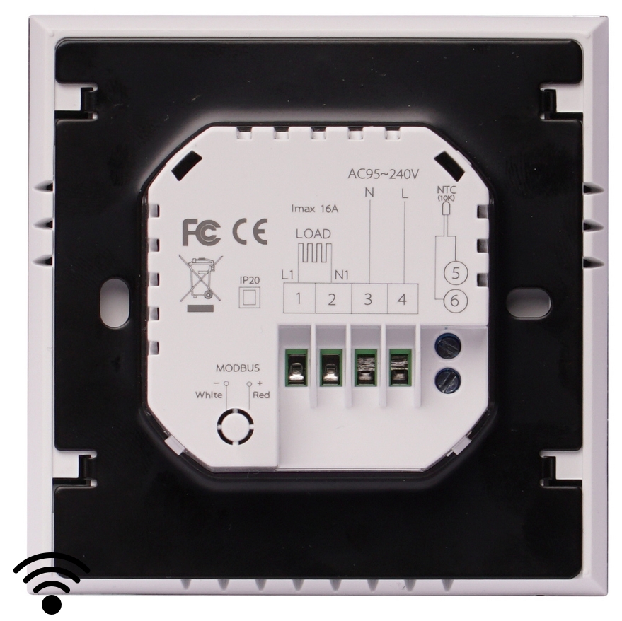 в продажу Терморегулятор Heat Plus Iteo Steel Wi-Fi - фото 3