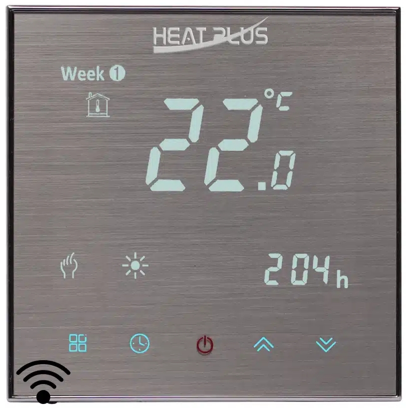Терморегулятор Heat Plus Iteo Steel Wi-Fi
