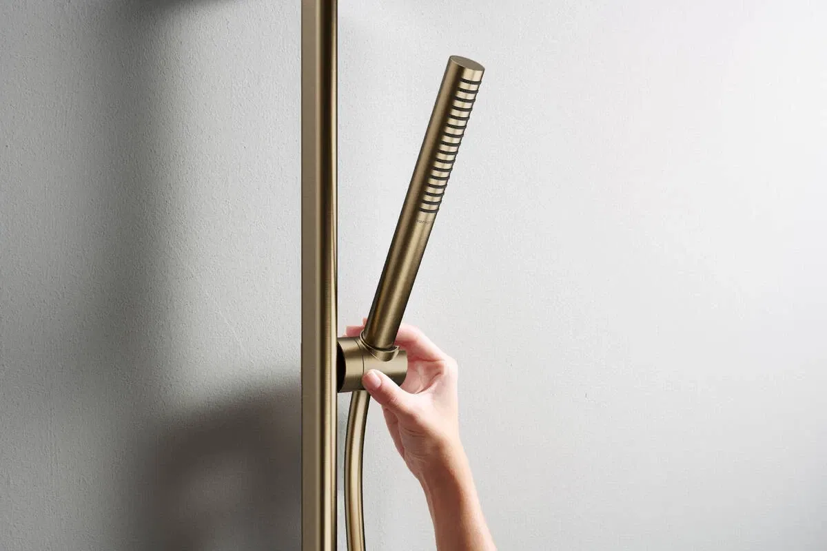 продаємо Hansgrohe Pulsify S 100 1jet EcoSmart Brushed Bronze 24125140 в Україні - фото 4