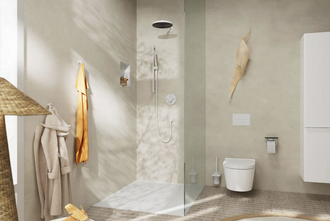 Лійка для ручного душу Hansgrohe Pulsify S 100 1jet EcoSmart+ Matt White 24126700 інструкція - зображення 6