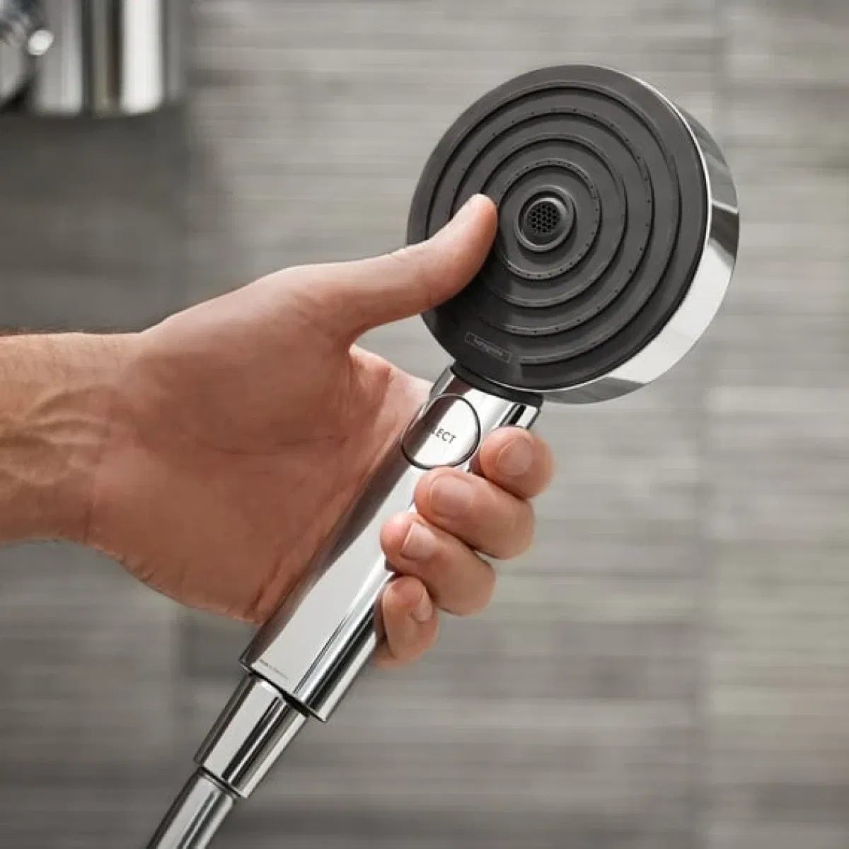 Ручний душ Hansgrohe Pulsify Select Activation 105 3jet EcoSmart Chrome 24101000 інструкція - зображення 6