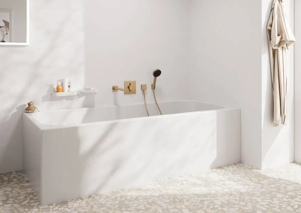 в продажу Ручний душ Hansgrohe Pulsify Select Relaxation 105 3jet EcoSmart Brushed Bronze 24111140 - фото 3