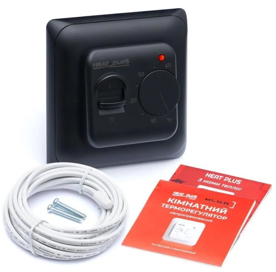 Мат нагревательный ThermoGreen TGMT 2 м², 300 Вт + терморегулятор Heat Plus M5.16 Black отзывы - изображения 5